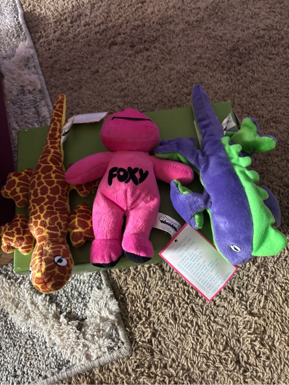 Foxy Pink Plush Stuffed Animal - Kids Cuddly Toy